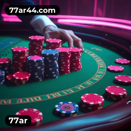 Tela do aplicativo 77ar com interface moderna e notificações em tempo real